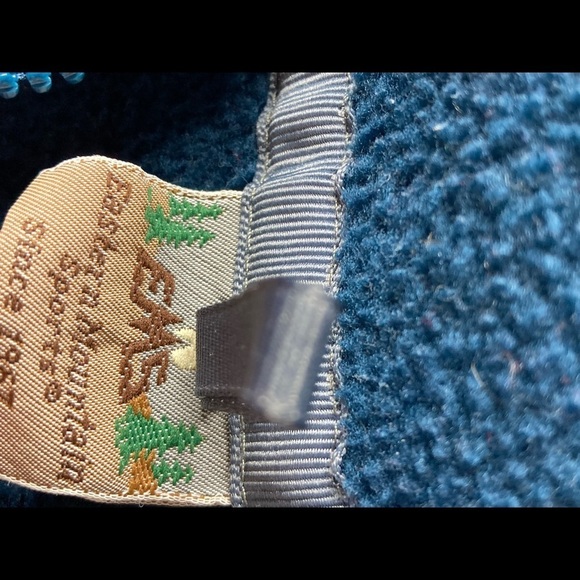 EMS Eastern Mountain Sports Fleece Hoode Zip Up Jacket Sz Med - Picture 9 of 9